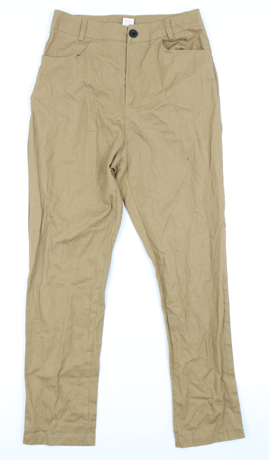SheIn Womens Brown   Chino Trousers Size L L25 in