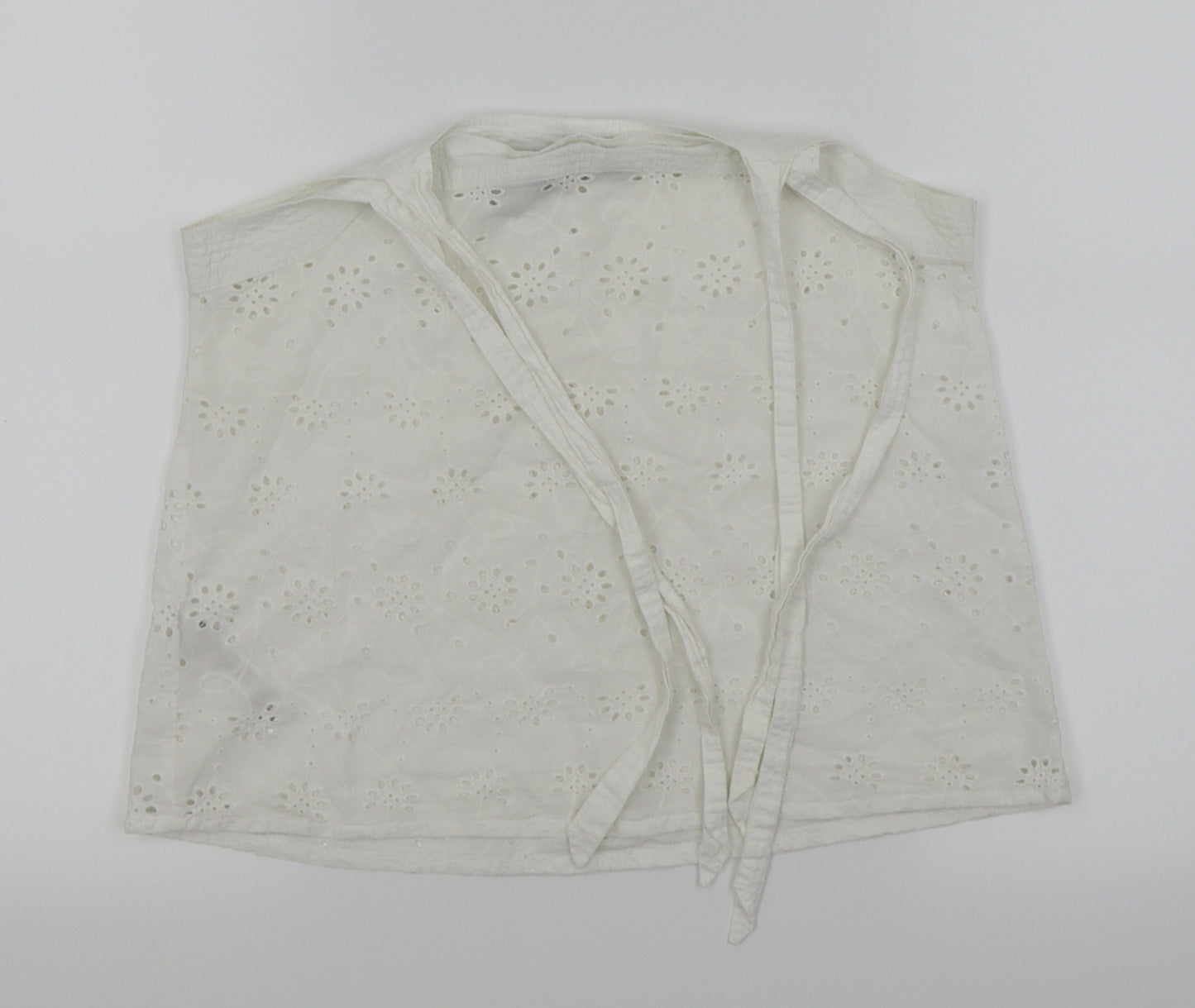 Dorothy Perkins Womens White Floral  Basic Tank Size 10