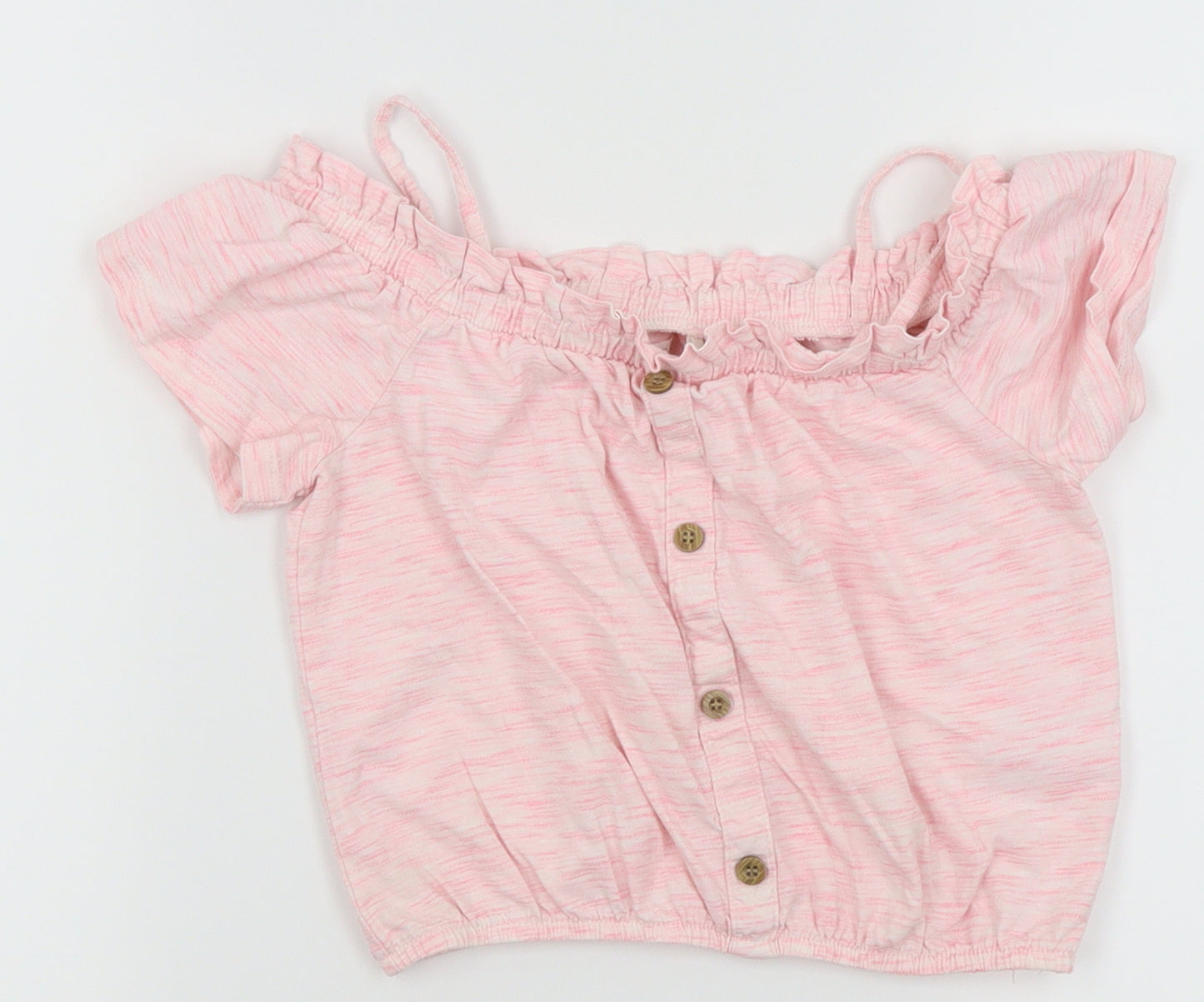 NEXT Girls Pink   Basic T-Shirt Size 9 Years