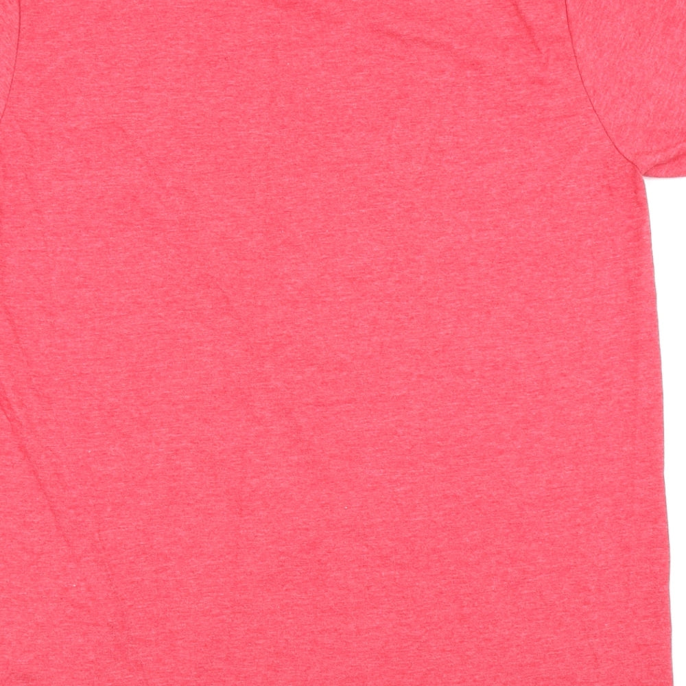 Looney Tunes Mens Pink    T-Shirt Size L