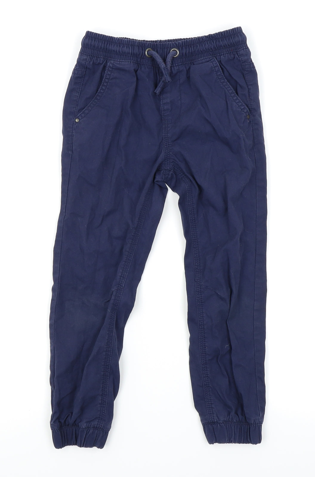 urban boys Boys Blue Ikat  Cargo Trousers Size 6 Years
