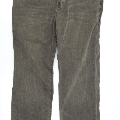 RJR.John Rocha Mens Brown   Straight Jeans Size 40 L32 in
