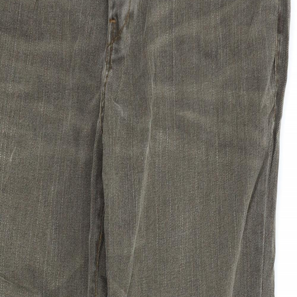 RJR.John Rocha Mens Brown   Straight Jeans Size 40 L32 in