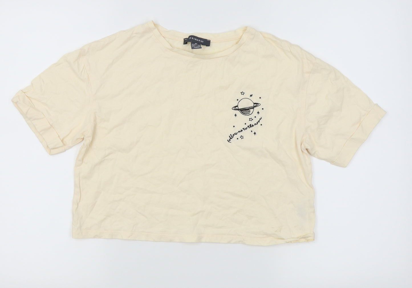 Primark Womens Beige   Basic Polo Size 6