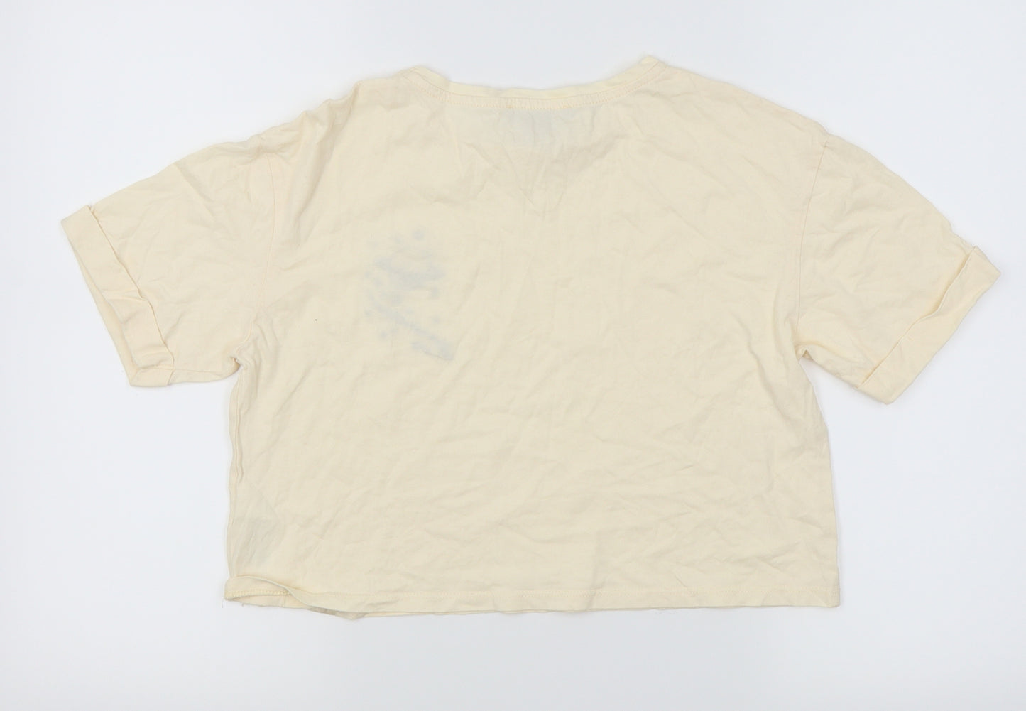 Primark Womens Beige   Basic Polo Size 6