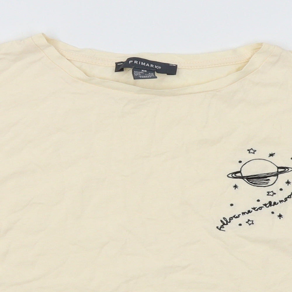 Primark Womens Beige   Basic Polo Size 6