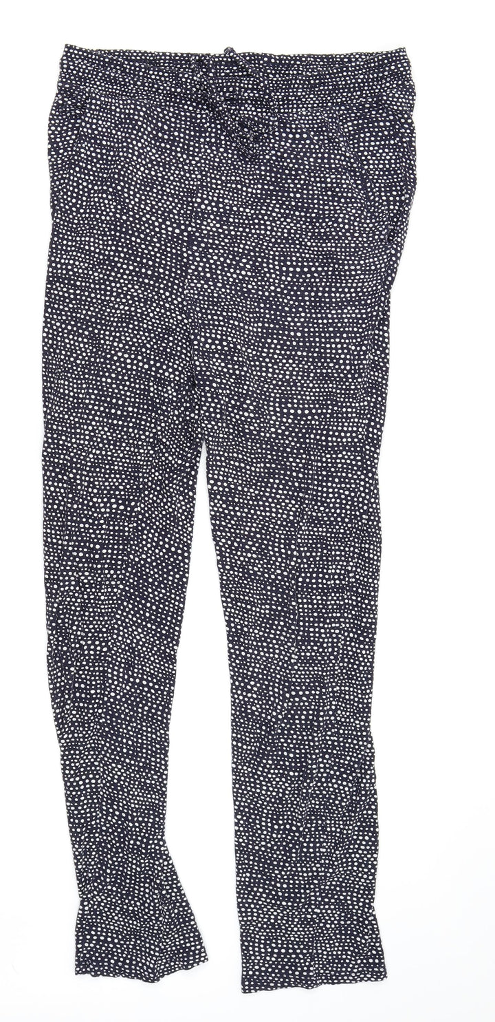 H&M Womens Blue Polka Dot  Cami Lounge Pants Size M