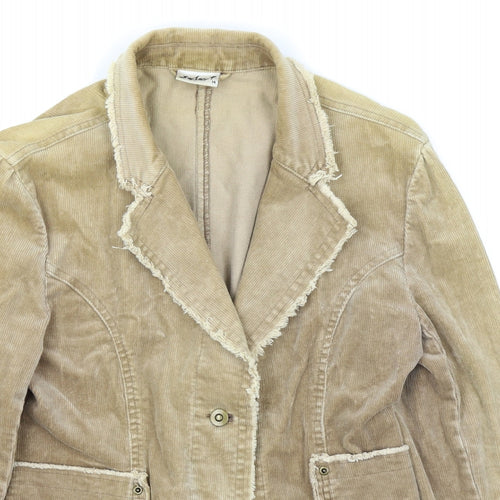 Select Womens Beige   Cardigan Jumper Size 14