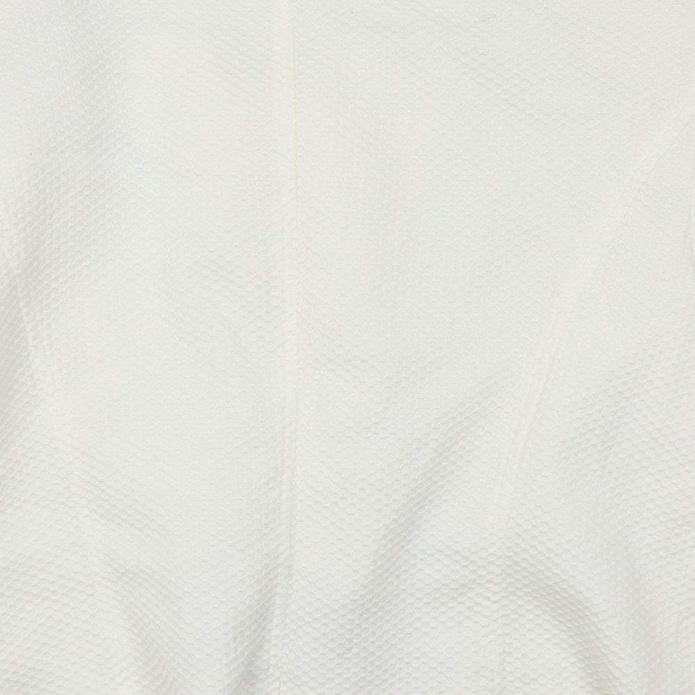 F&F Womens White   Jacket Blazer Size 14