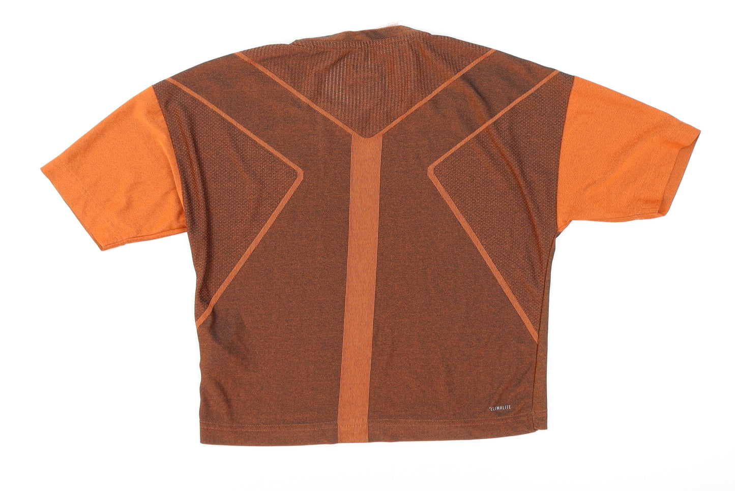 adidas Boys Orange   Basic T-Shirt Size 11-12 Years