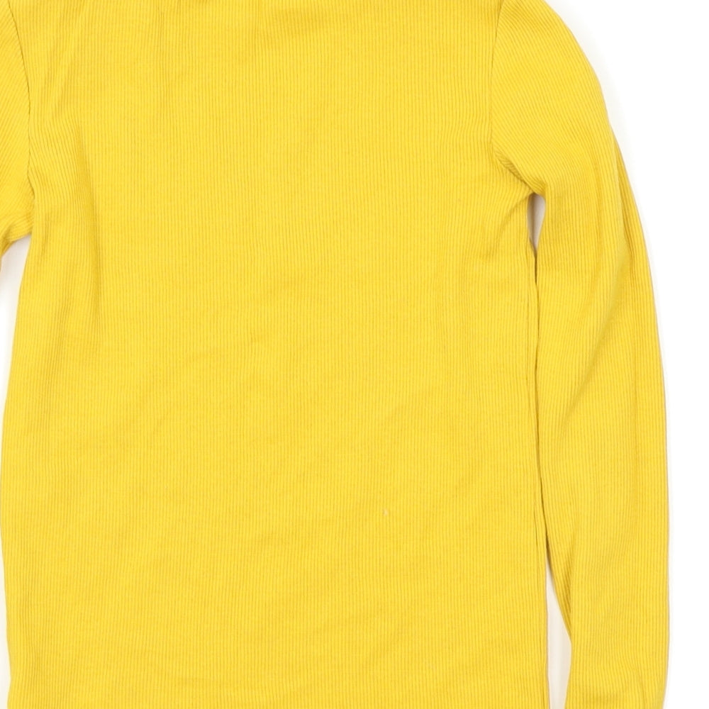 F&F Girls Yellow   Basic T-Shirt Size 8-9 Years