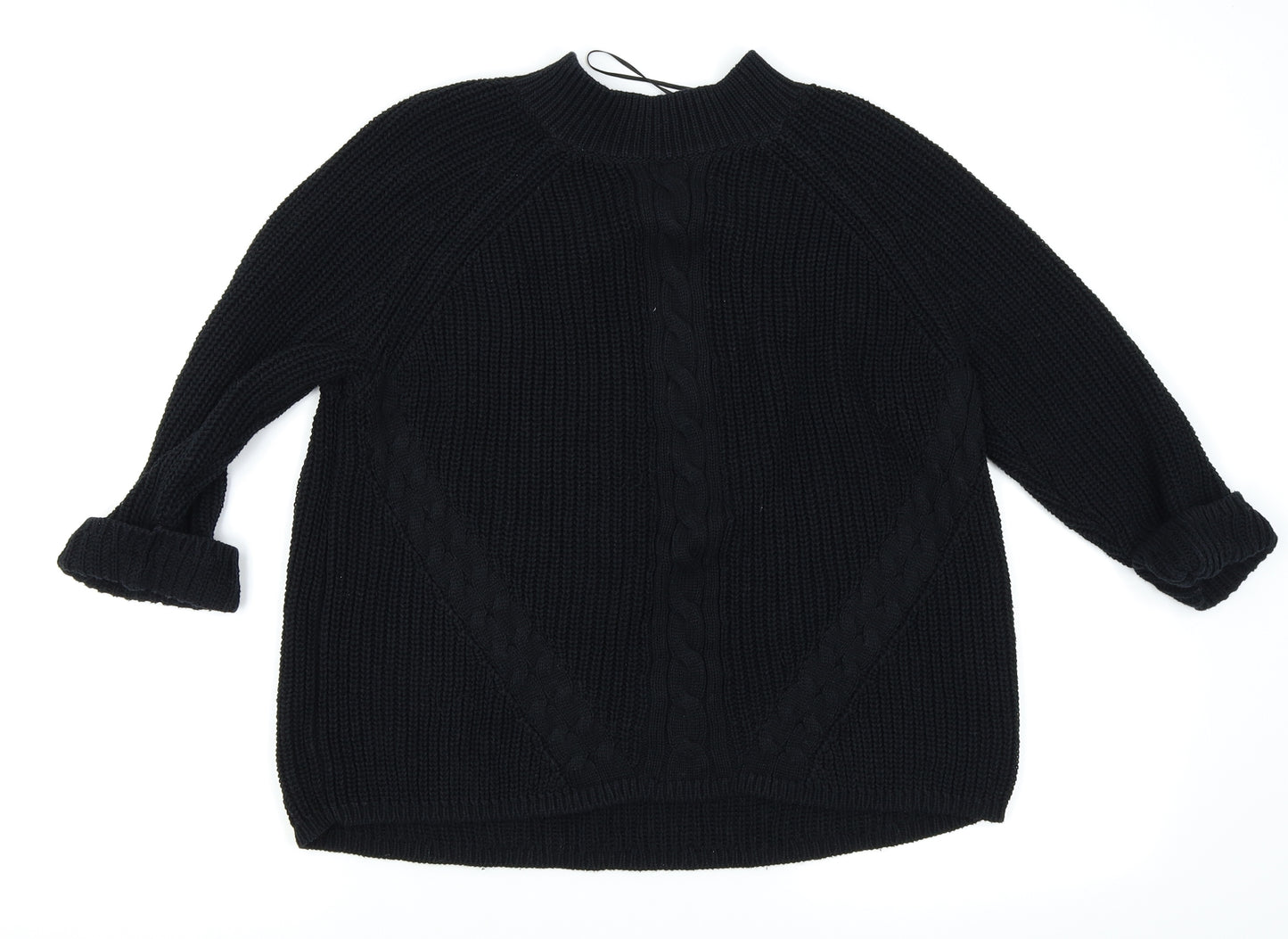 Asda George Womens Black   Pullover Jumper Size 14