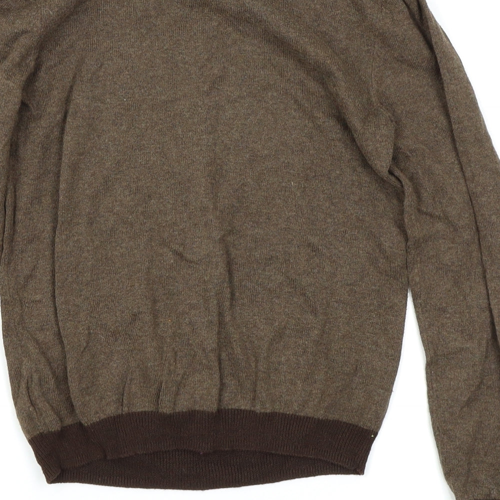 H&M Girls Brown   Pullover Jumper Size 7-8 Years