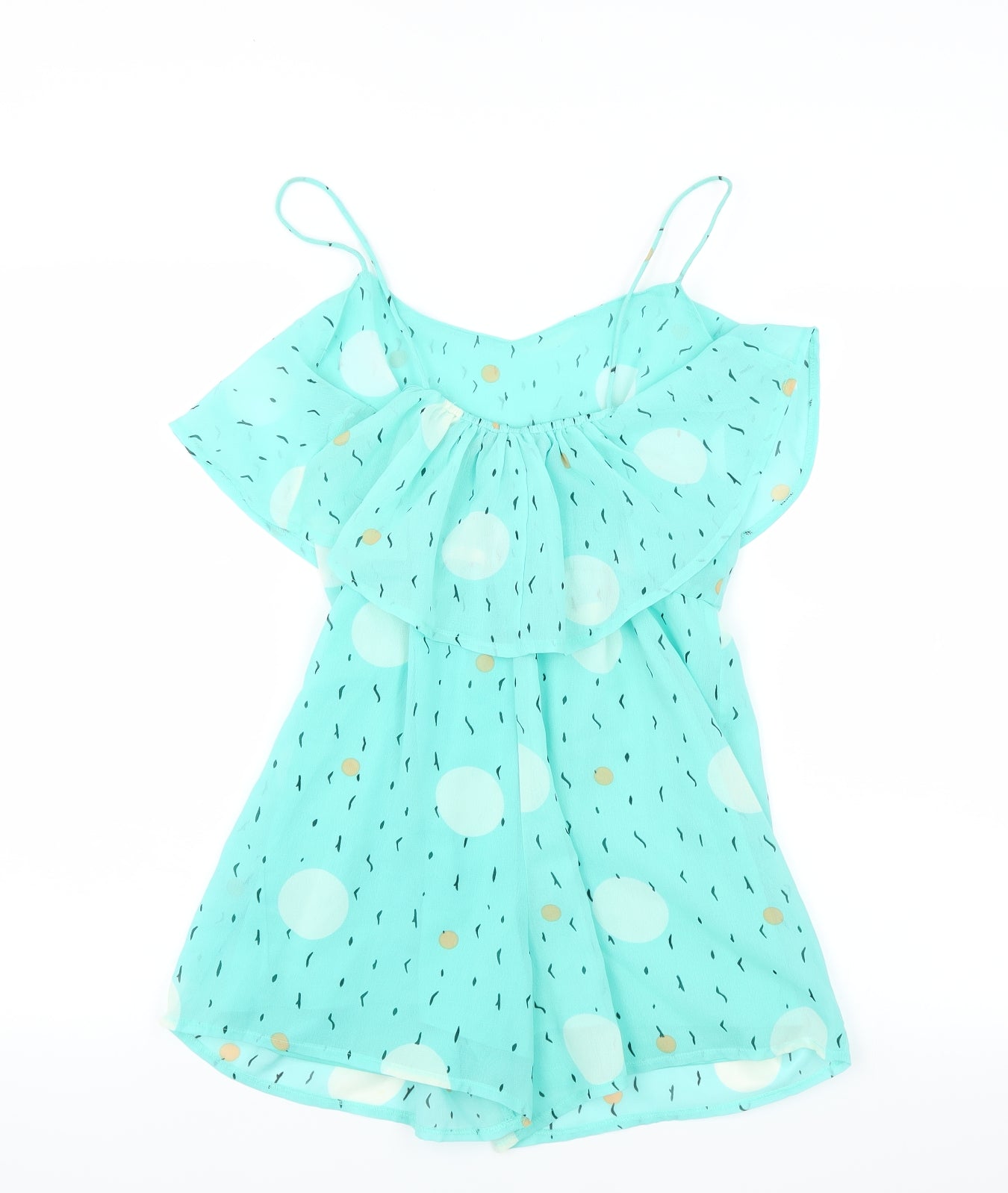 Primark Womens Green   Playsuit One-Piece Size 6