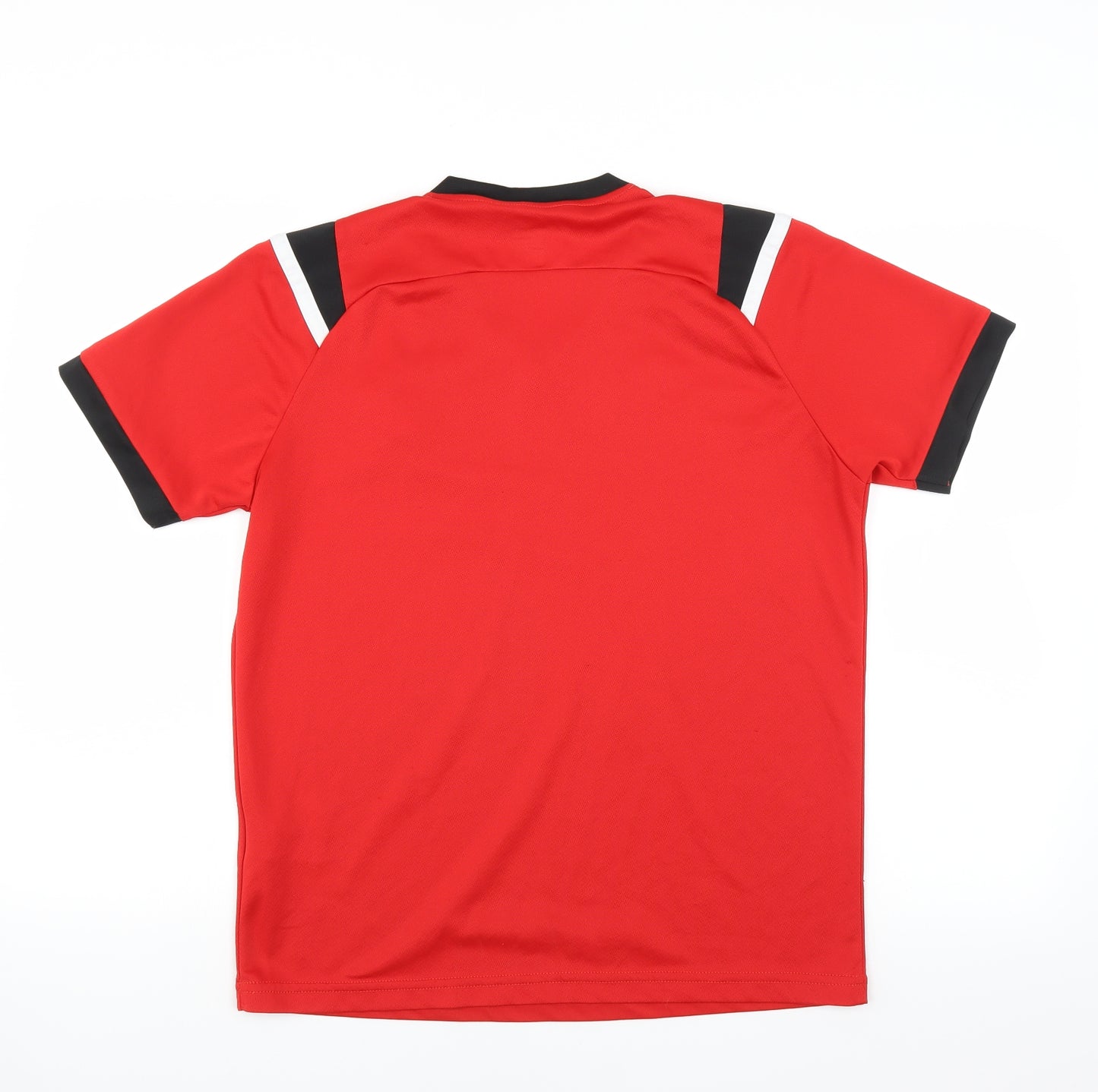 Errea Mens Red   Basic T-Shirt Size S