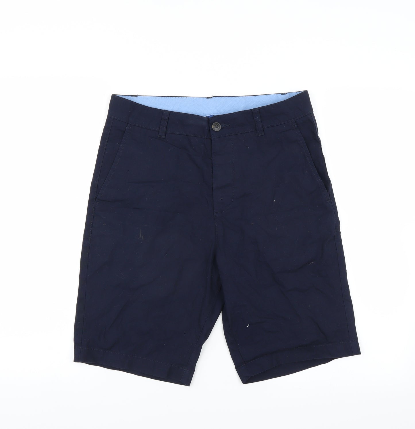 Divided by H&M Mens Blue   Chino Shorts Size 28 in