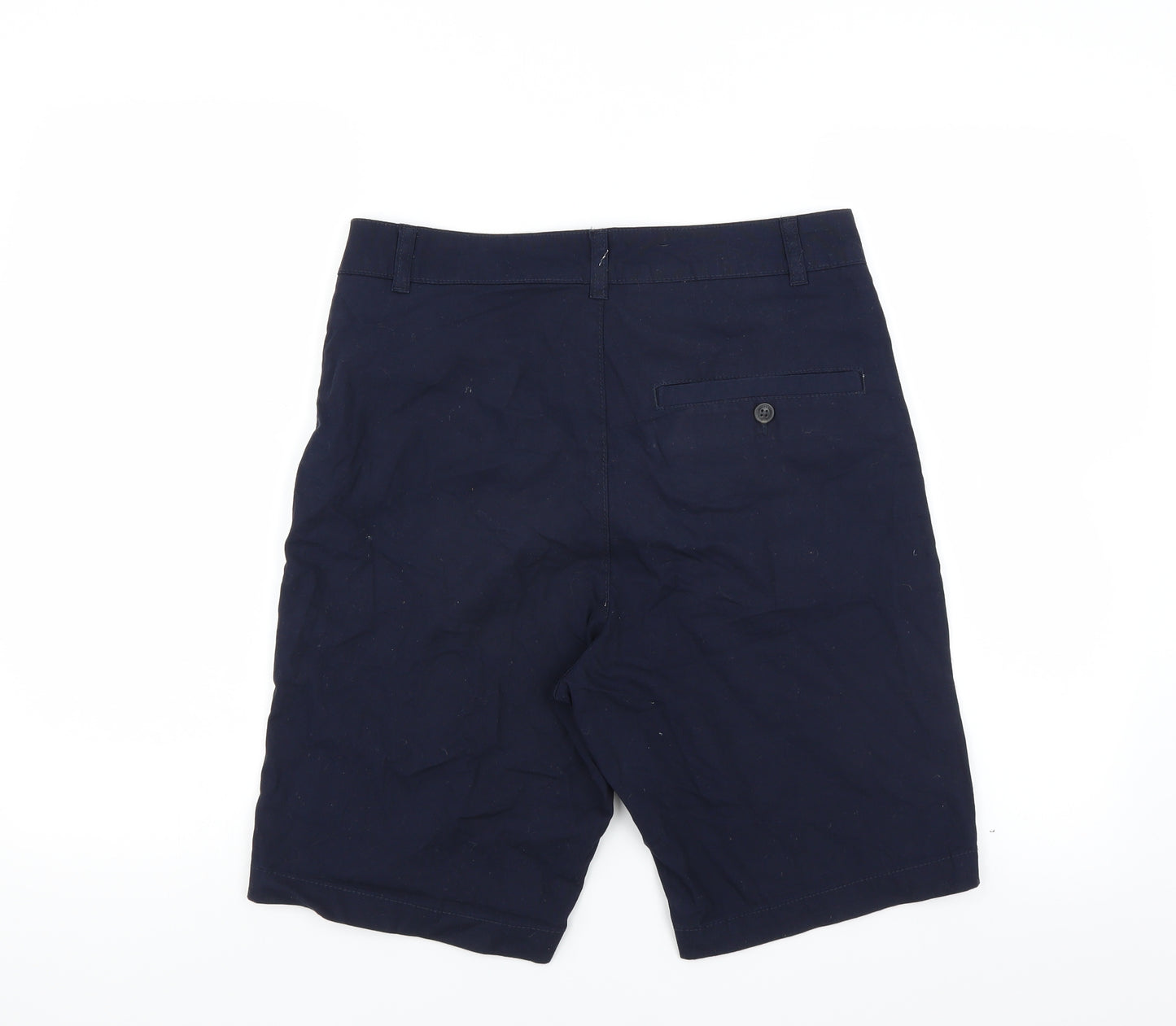 Divided by H&M Mens Blue   Chino Shorts Size 28 in