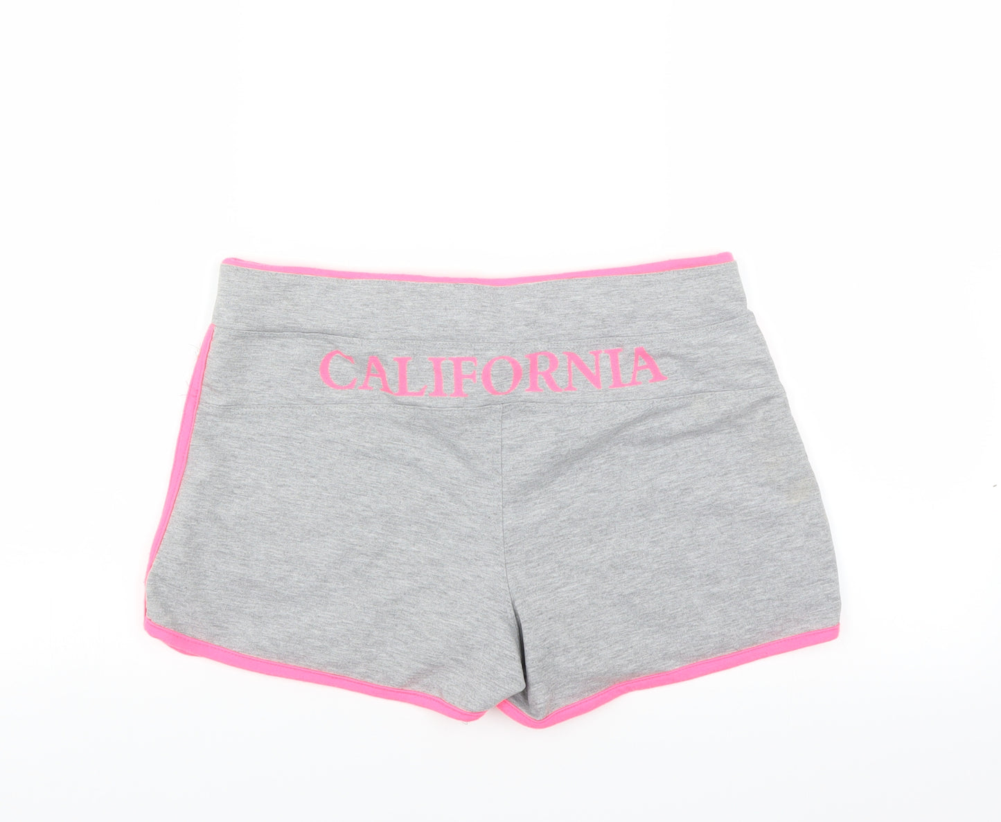 Preworn Womens Grey   Sweat Shorts Size XL - California