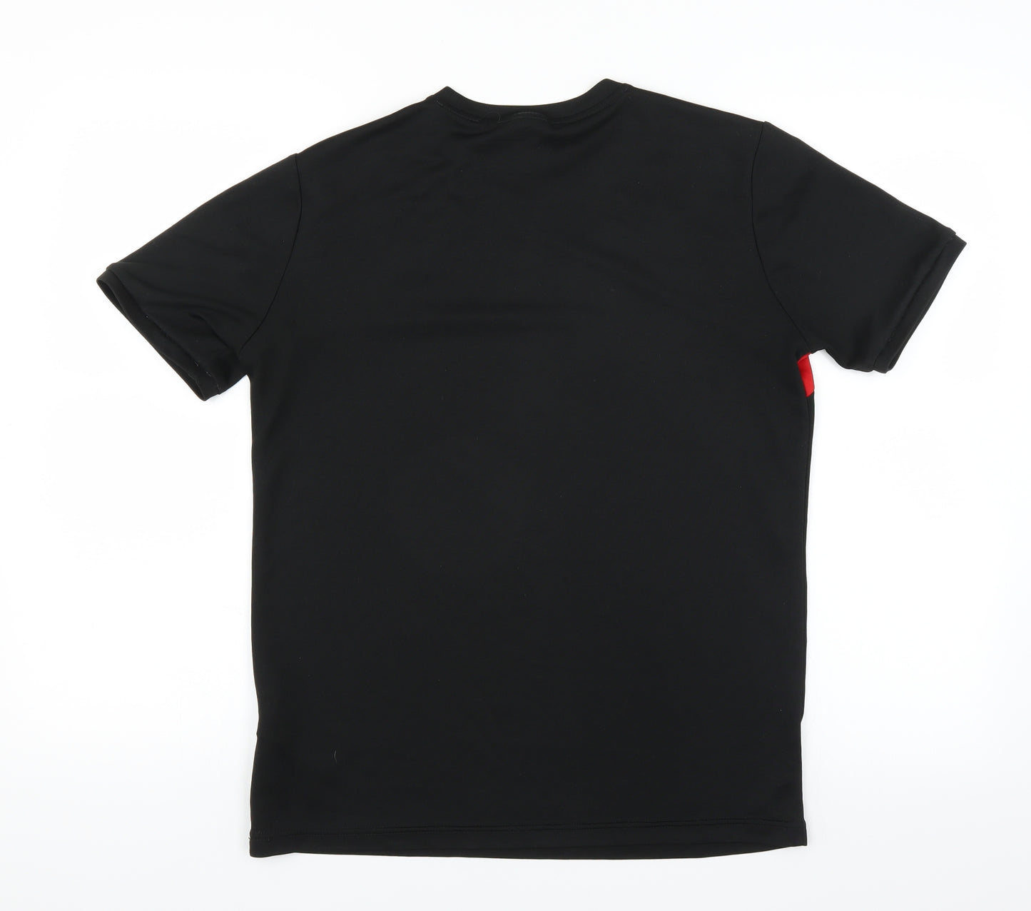 Errea Mens Black   Basic T-Shirt Size M