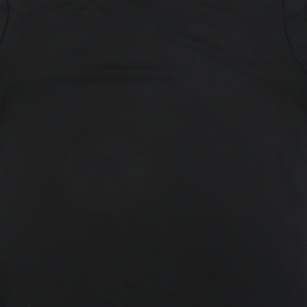 Errea Mens Black   Basic T-Shirt Size M