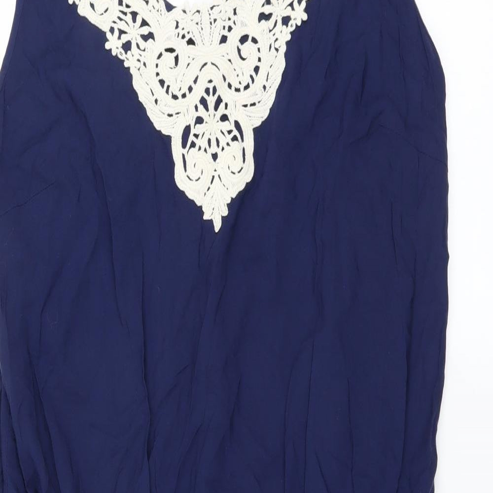 Marks and Spencer Womens Blue   Sheath  Size 18