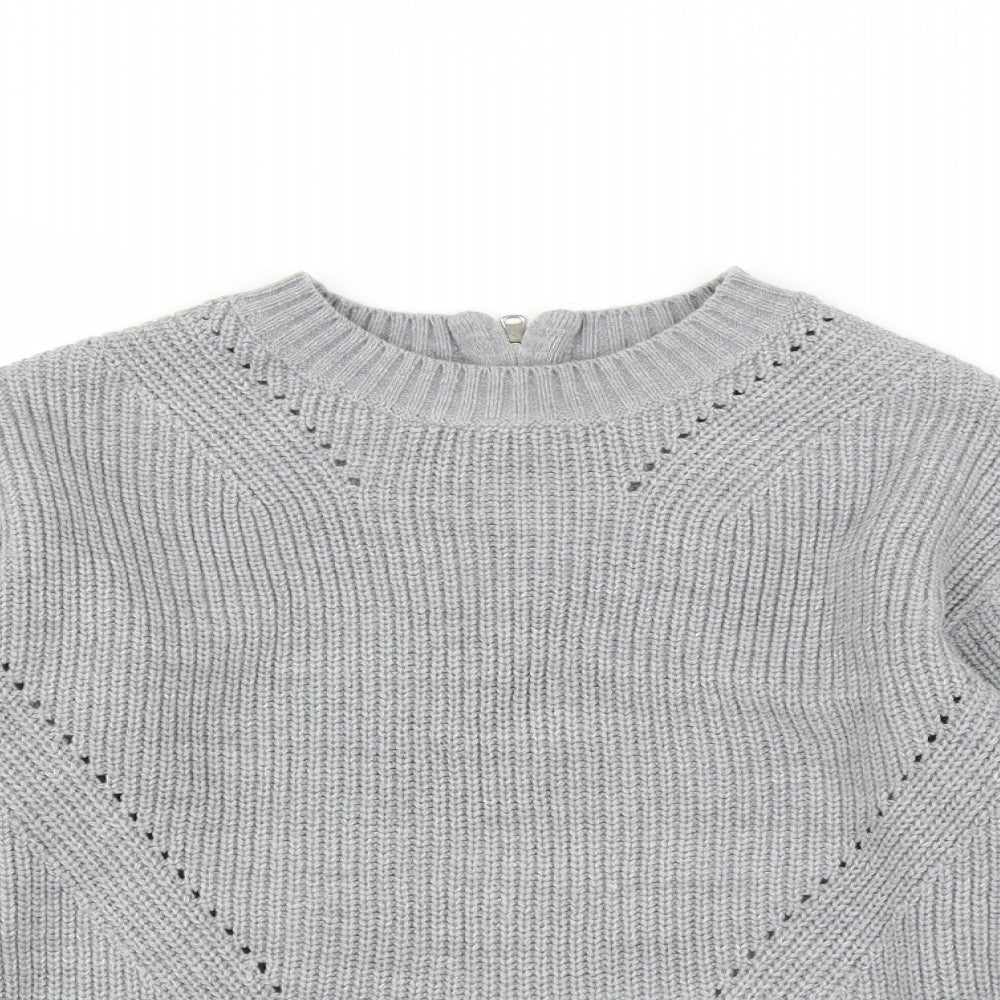 Dorothy Perkins Womens Grey   Pullover Jumper Size 6