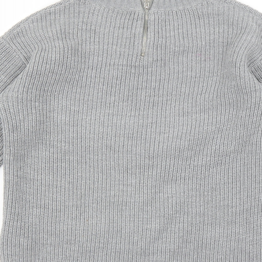 Dorothy Perkins Womens Grey   Pullover Jumper Size 6