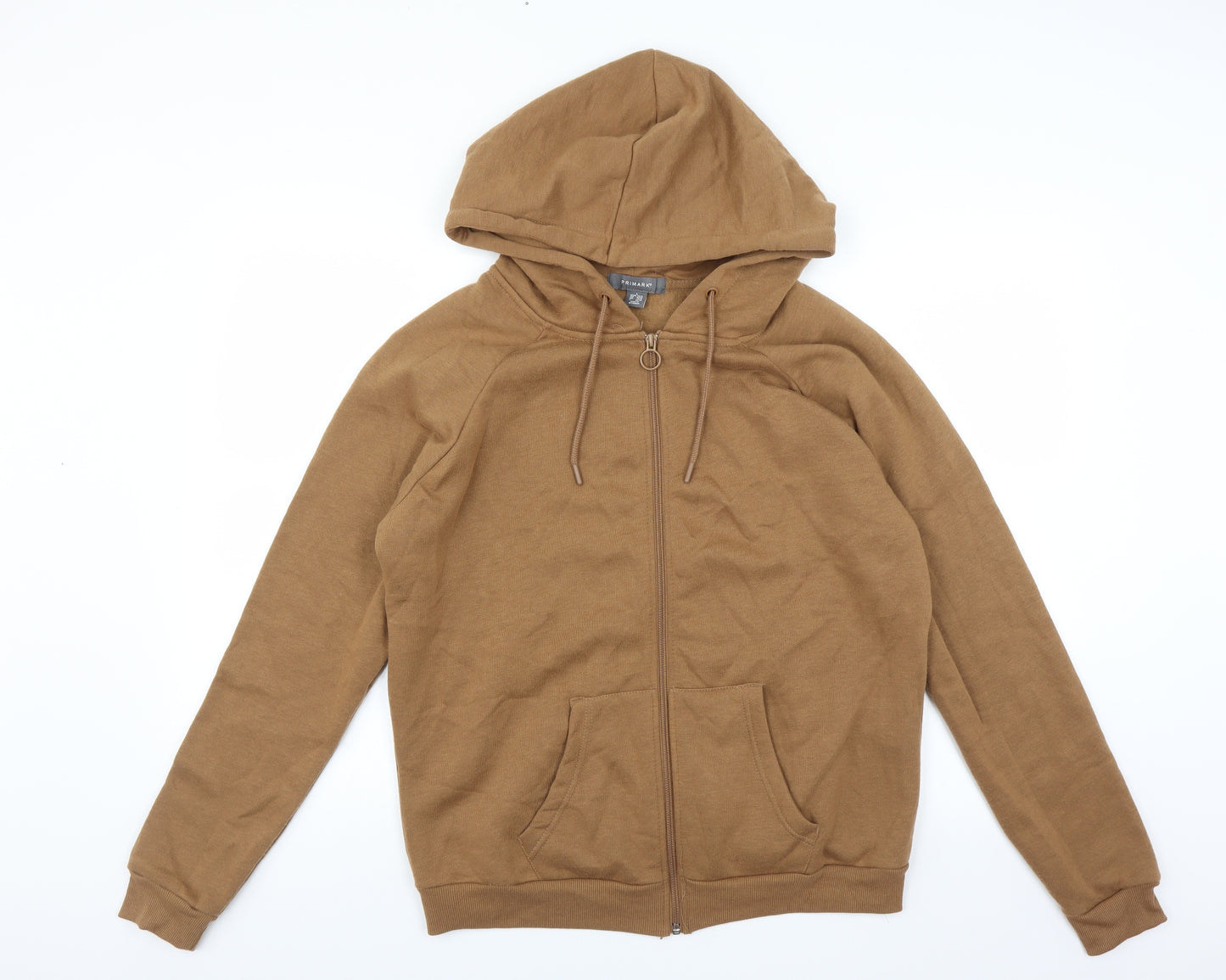 Primark Mens Brown   Full Zip Hoodie Size L