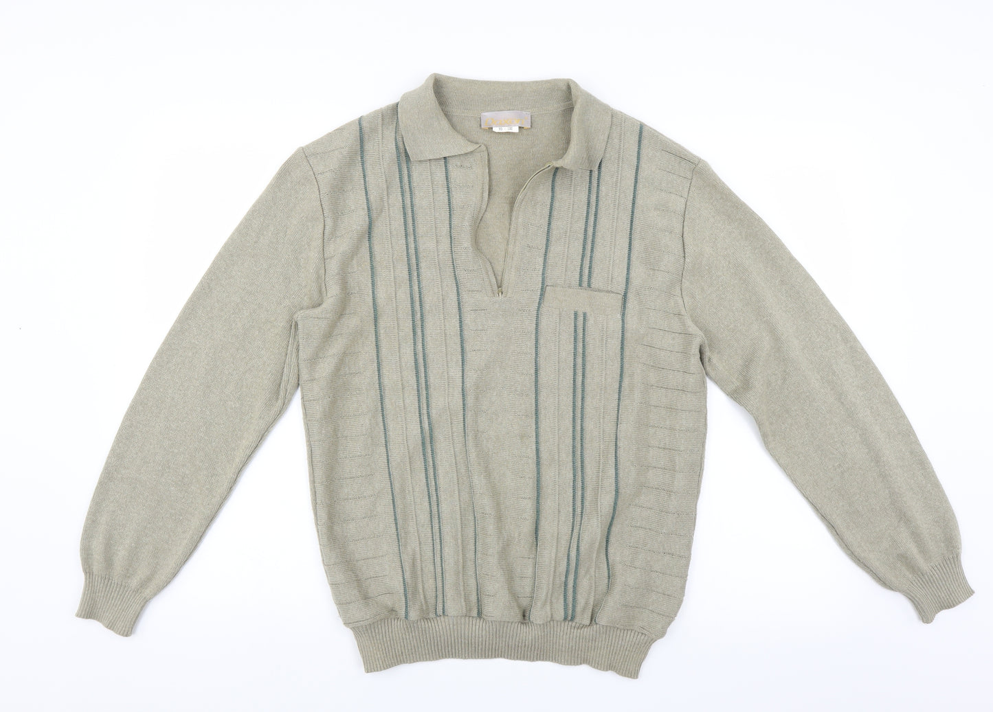 Daxon Mens Green   Pullover Jumper