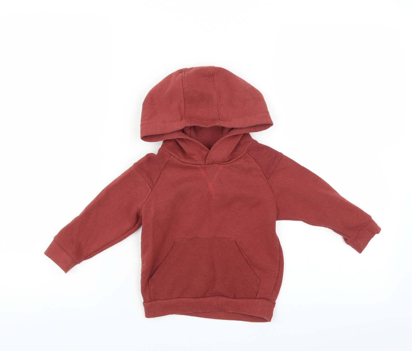 Matalan Boys Red   Pullover Jumper Size 18-24 Months  - hoodie
