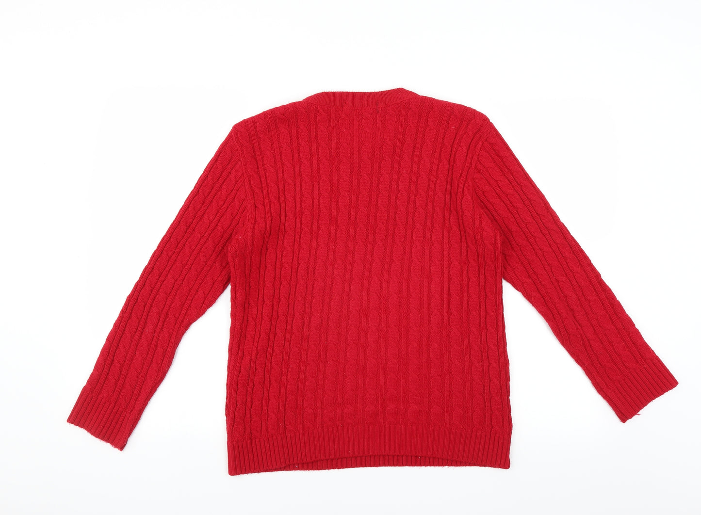 Choice Collection Womens Red   Pullover Jumper Size S