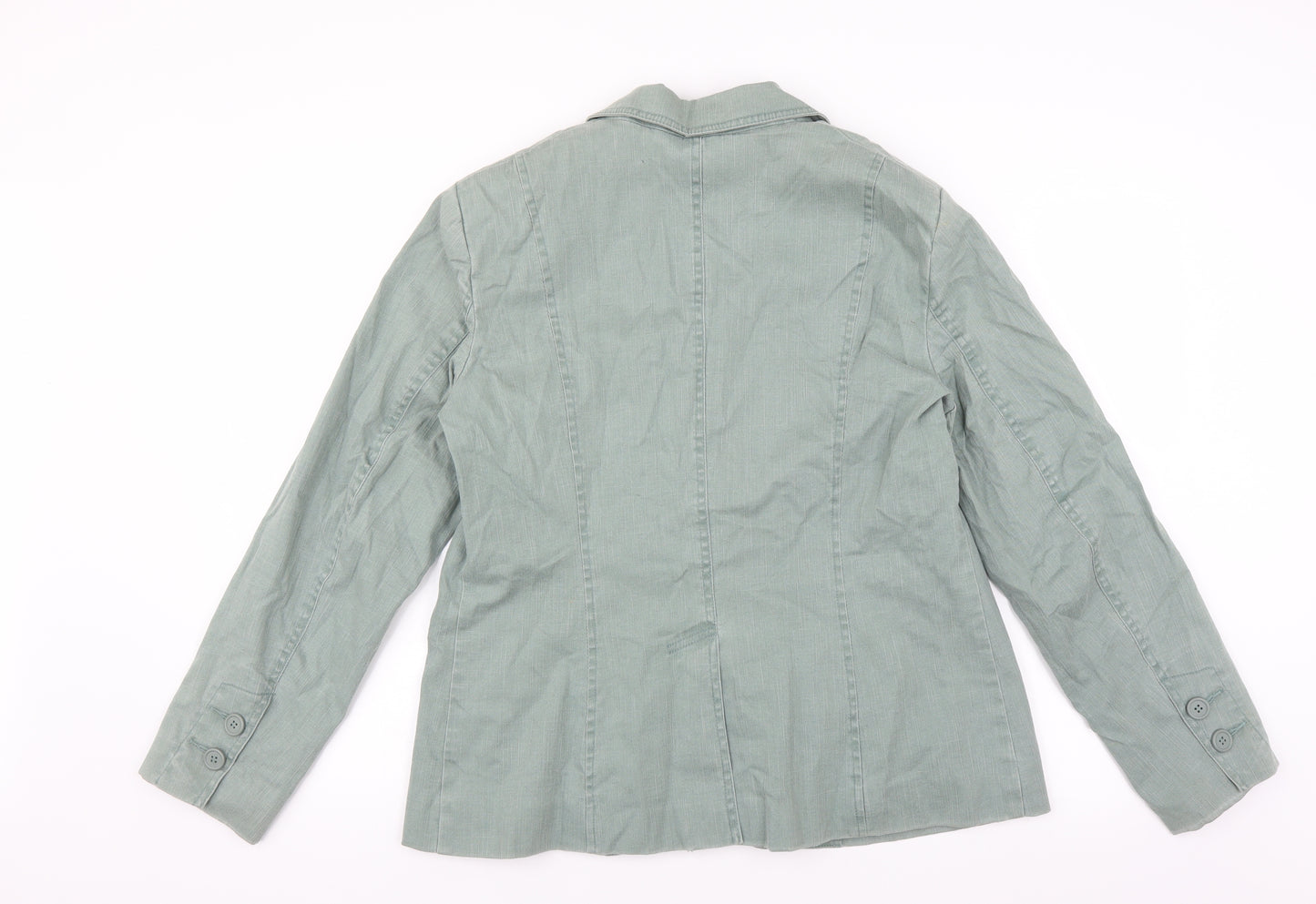 Marks and Spencer Womens Green   Jacket Blazer Size 18