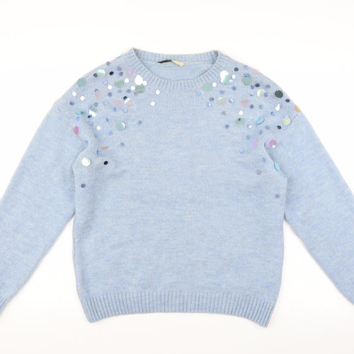 George Womens Blue   Pullover Jumper Size 12