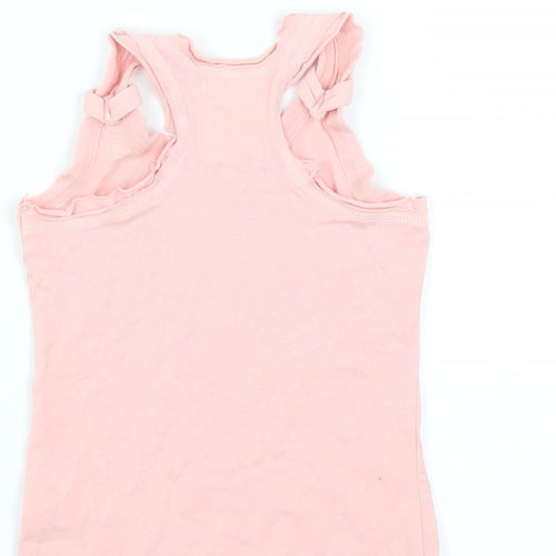 CQ Girls Pink   Basic Tank Size 4-5 Years