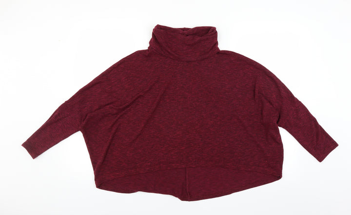 New Look Womens Purple Pullover Jumper Size 8