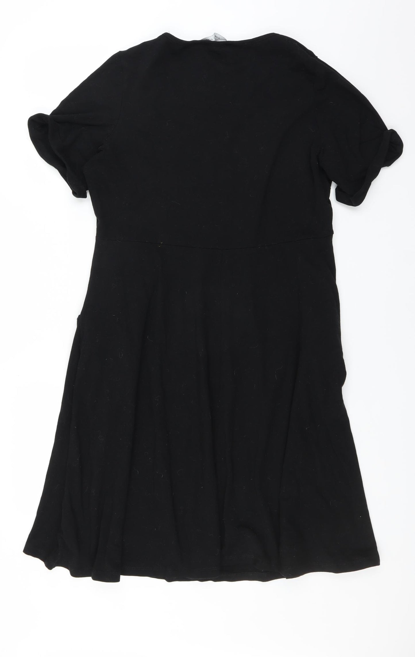 Dorothy Perkins Womens Black   T-Shirt Dress  Size 20