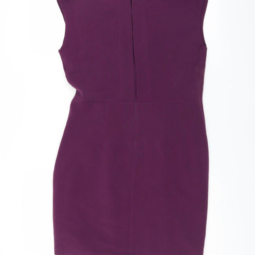 Angeleye Womens Purple   Sheath  Size M