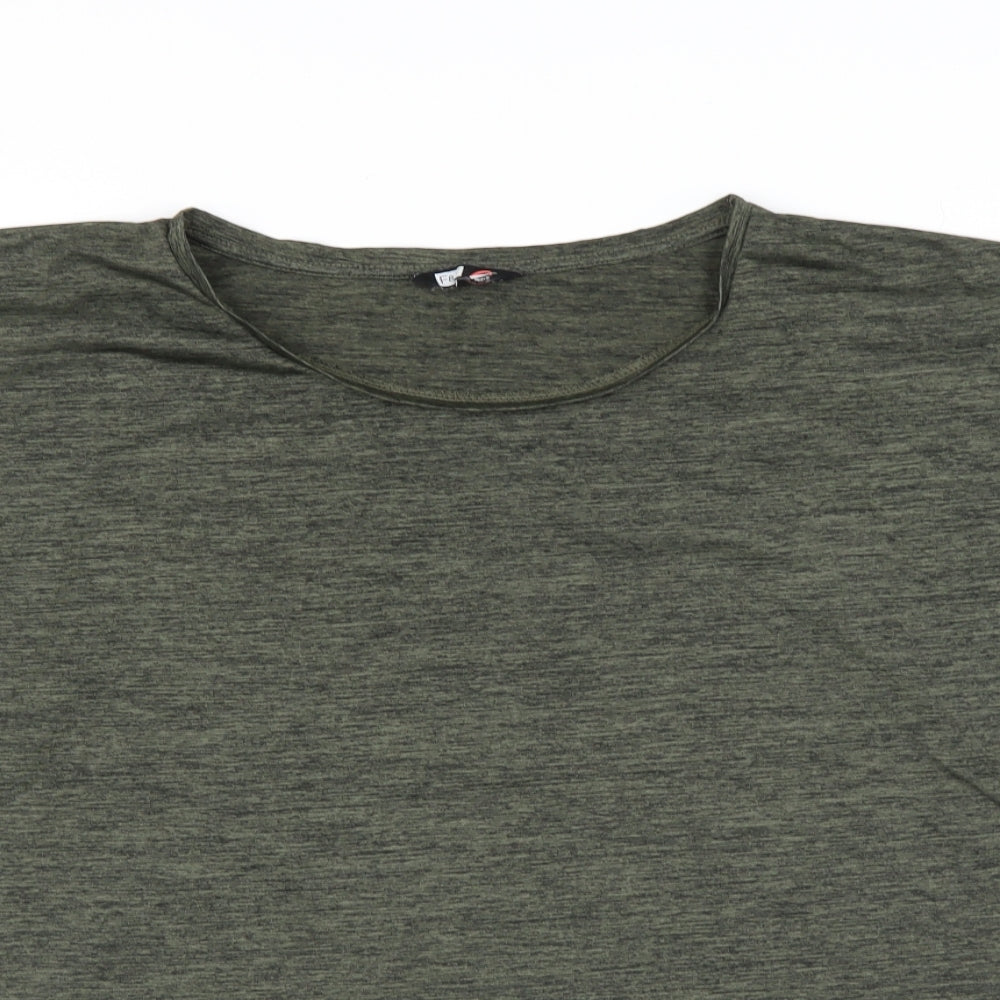 F&F Womens Green   Basic T-Shirt Size L