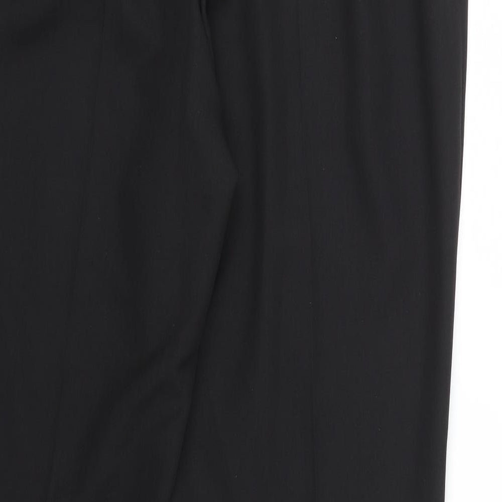 Tu  Womens Black   Trousers  Size 14 L31 in