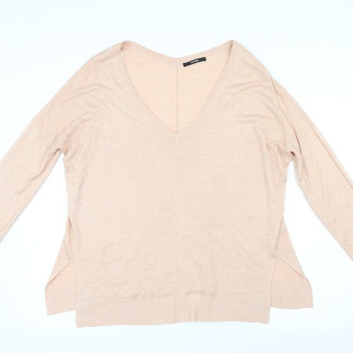 George Womens Pink  Knit Pullover Jumper Size 14