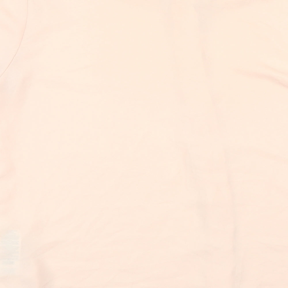 Dorothy Perkins Womens Pink  Mesh Basic Blouse Size 8