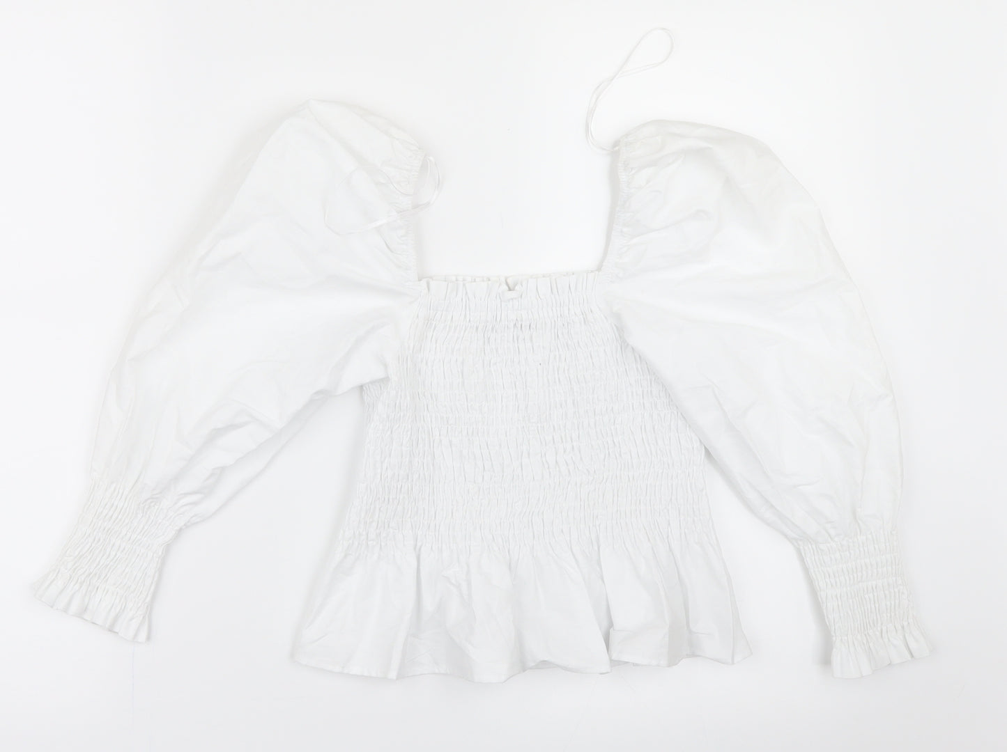 Zara Womens White   Basic Blouse Size 4