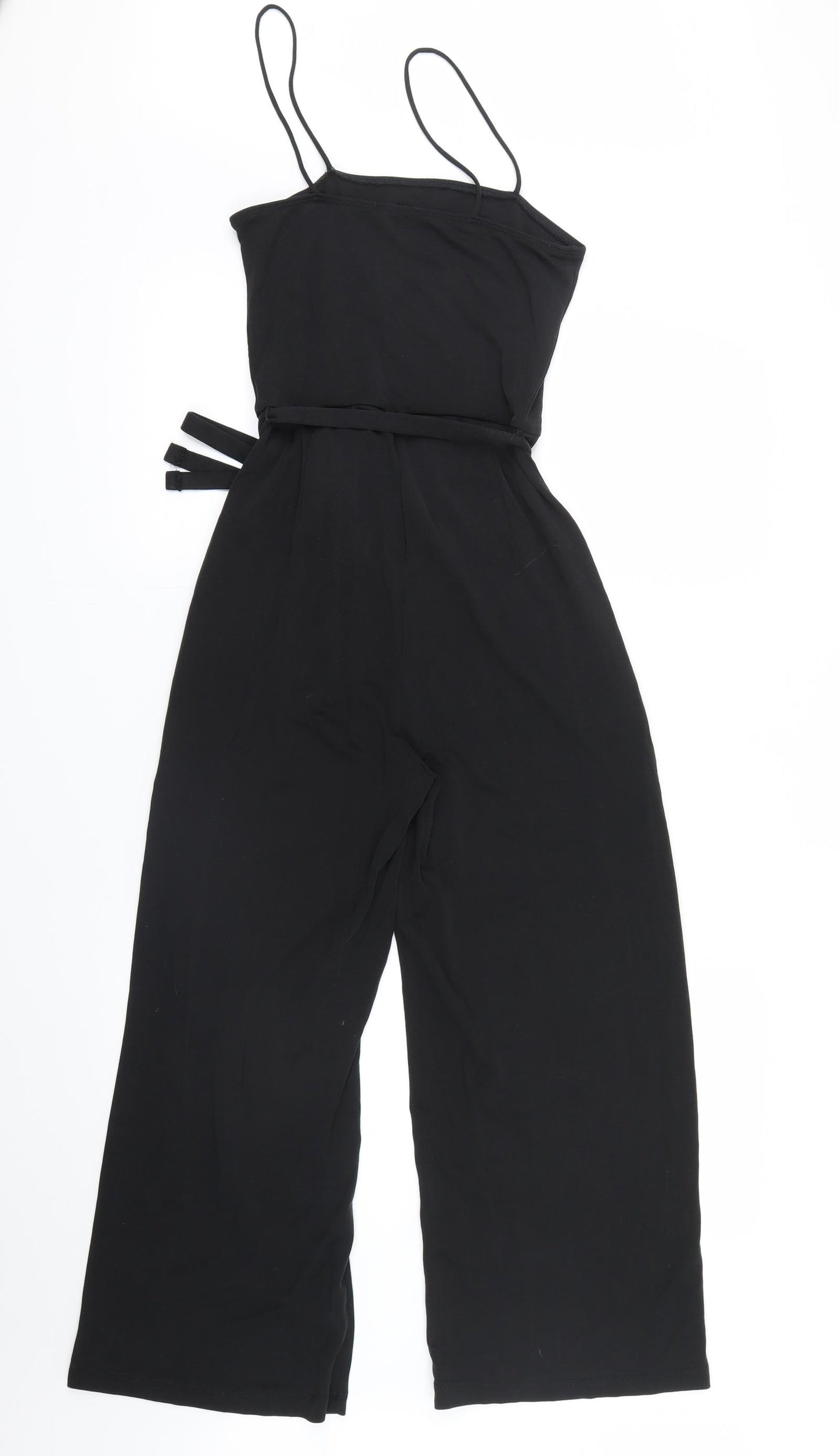 Topshop Womens Black   Jumpsuit One-Piece Size 6 L23 in
