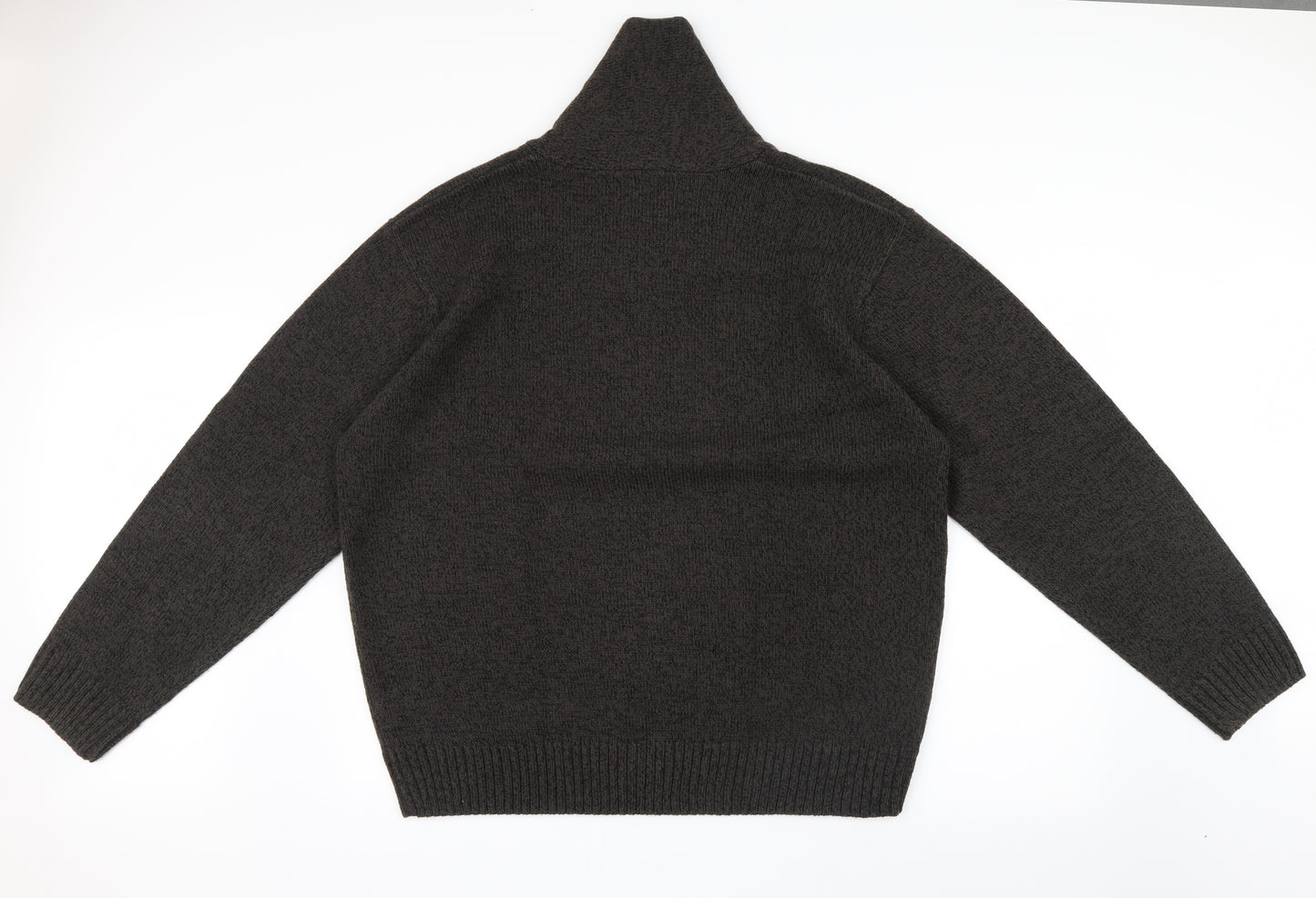 Marks and Spencer Mens Brown  Knit Pullover Jumper Size 2XL
