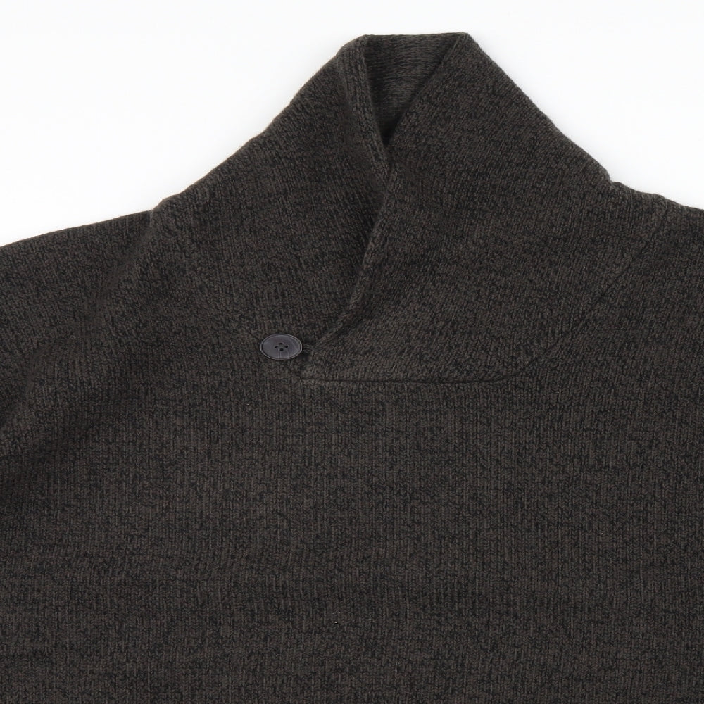 Marks and Spencer Mens Brown  Knit Pullover Jumper Size 2XL