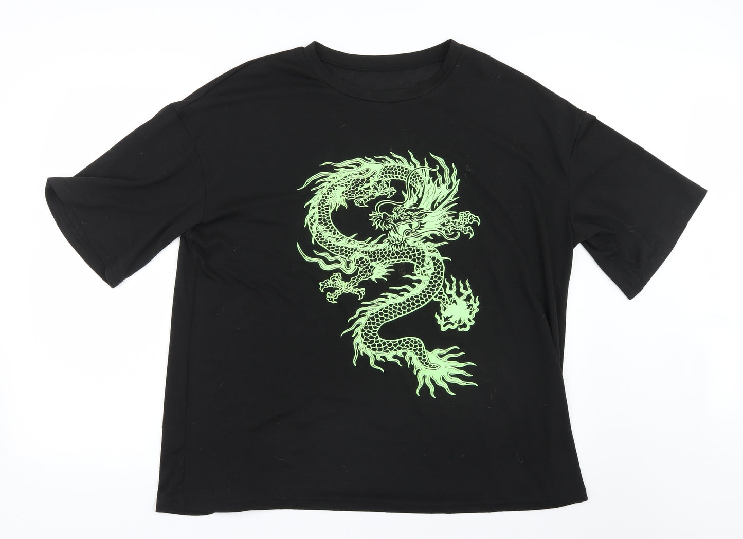 SheIn Womens Black   Basic T-Shirt Size S