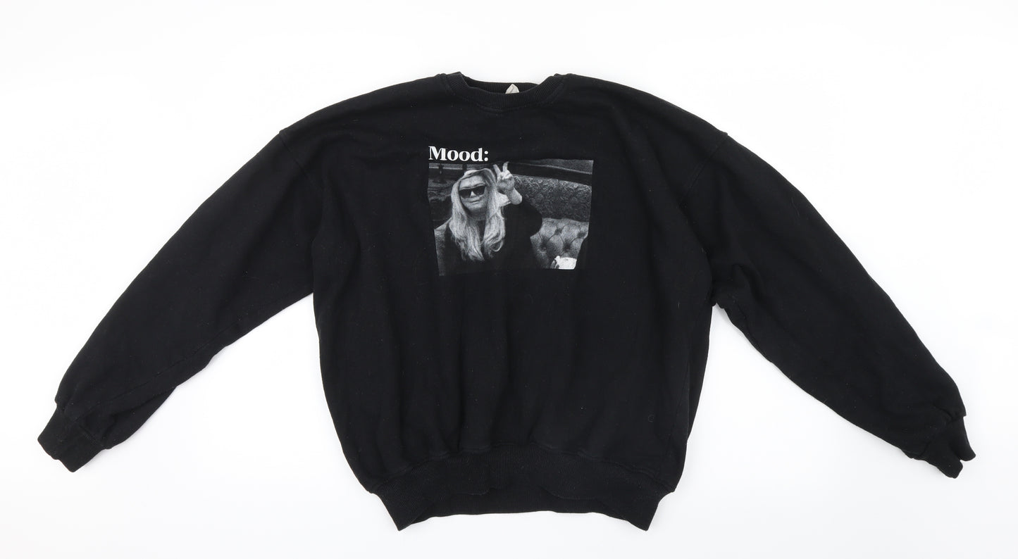 GINNA Womens Black   Pullover Jumper Size XL  - Gemma Collins