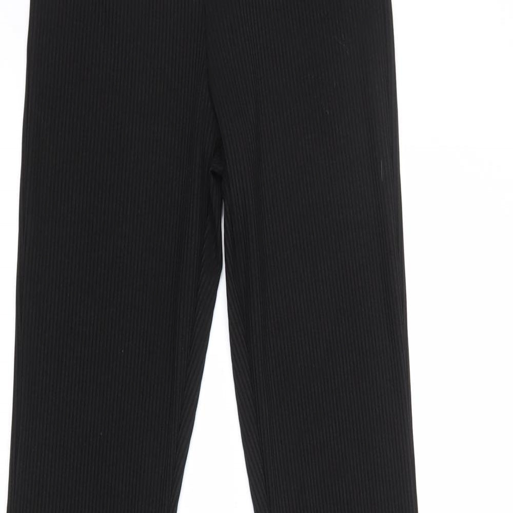 Topshop Womens Black   Trousers  Size 6 L32 in