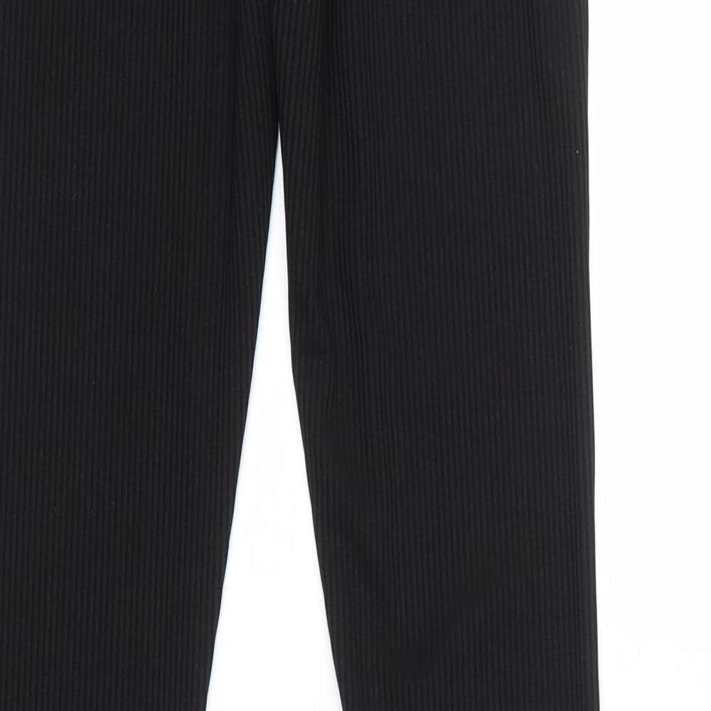 Topshop Womens Black   Trousers  Size 6 L32 in