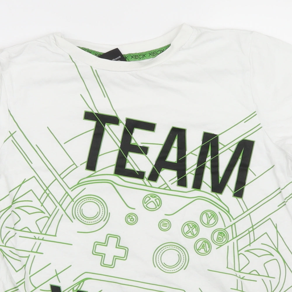 George Boys White   Basic T-Shirt Size 12-13 Years  - Xbox